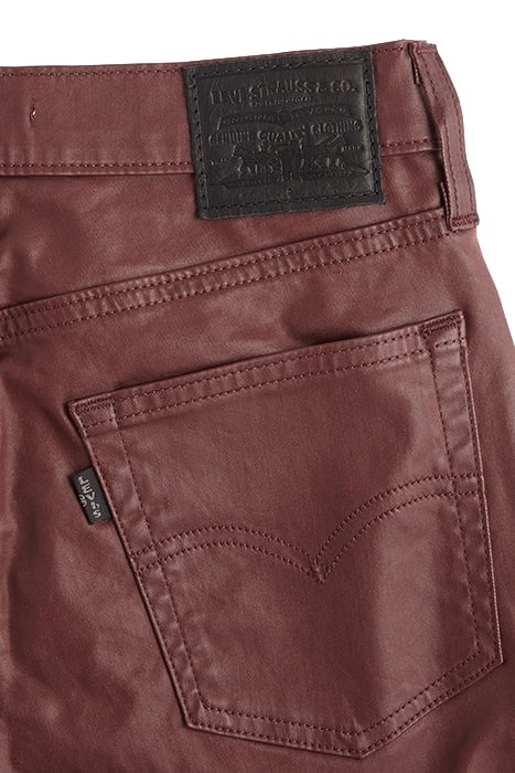 724 LEATHER PANT BROWN 8