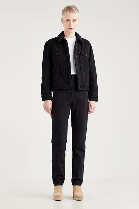 EX DENIM JACKET BLACK 3