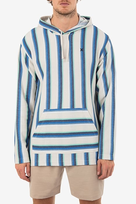 OG HOODED PONCHO BONE 1