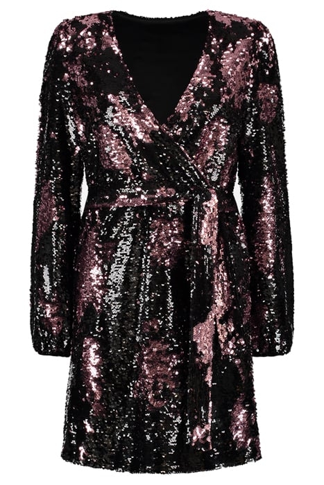 OLIVIA DRESS DARK CHERRY 2