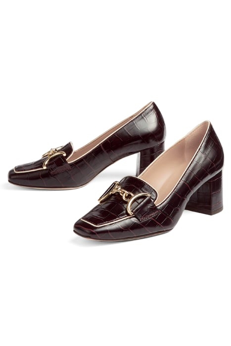 SAMANTHA SNAFFLE PUMP BORDEAUX 3