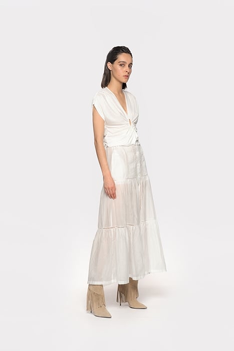 HANNOVER GONNA MUSSOLA RICAMO PURITY WHITE 7