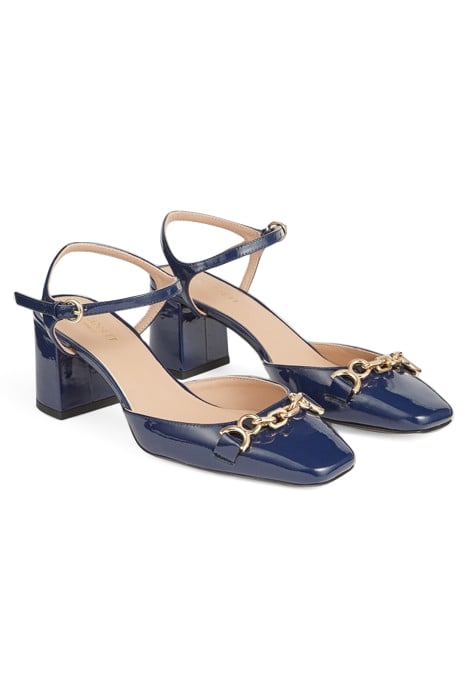 MINDY TRIM SANDAL NAVY 2