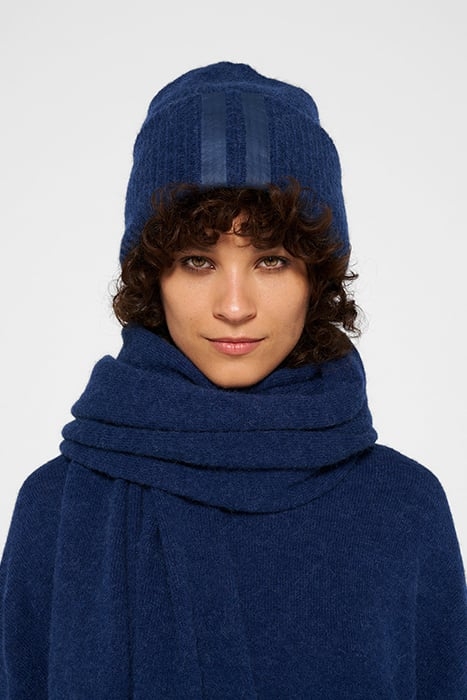 SOFT KNIT BEANIE ELECTRIC BLUE 2