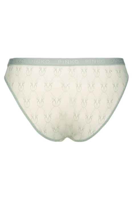 SENZA PAROLE 3 SLIP PIZZO INDEMAGLIATO JACQUARD C/LOGO AMBIE 2