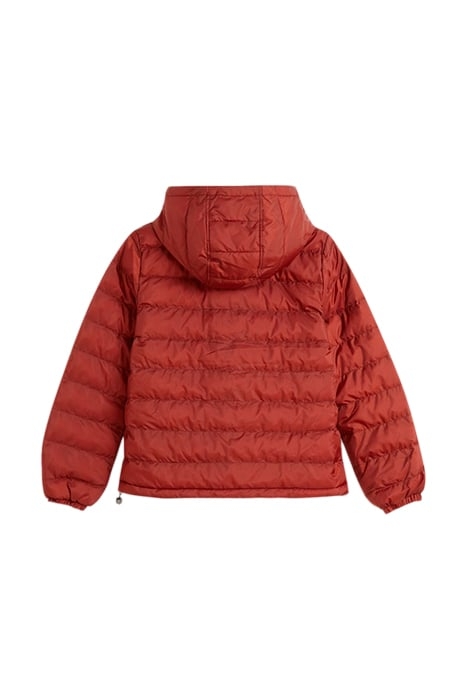 EDIE PUFFER JACKET IN CORAL 4