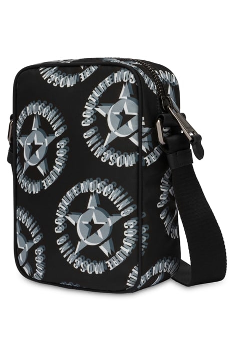 MOSCHINO COUTURE STARS SHOULDER BAG BLACK 2