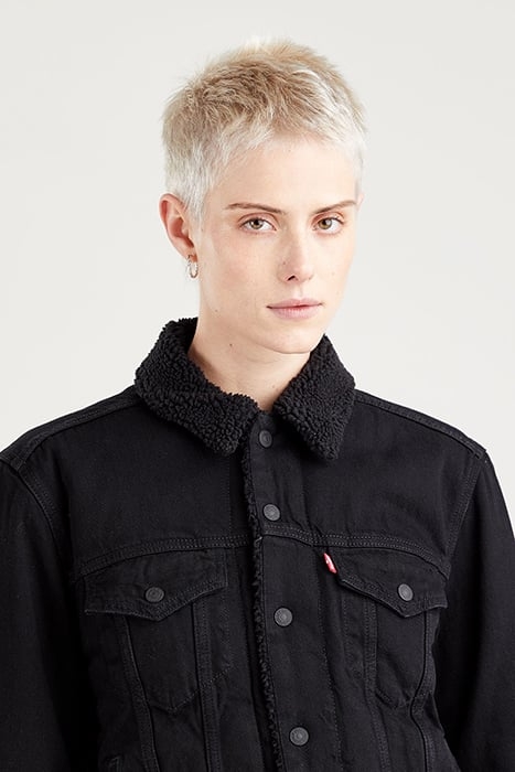 EX DENIM JACKET BLACK 7