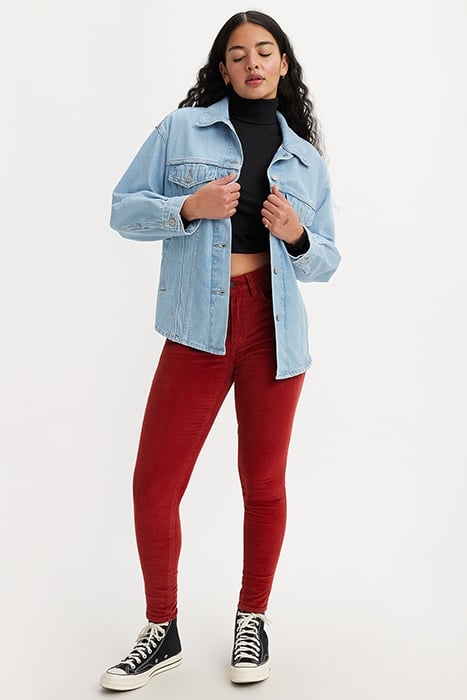 721 SKINNY JEANS RED 6