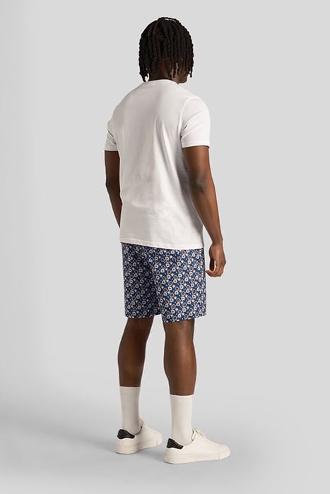 FLORAL PRINT RESORT SHORT DARK NAVY 2