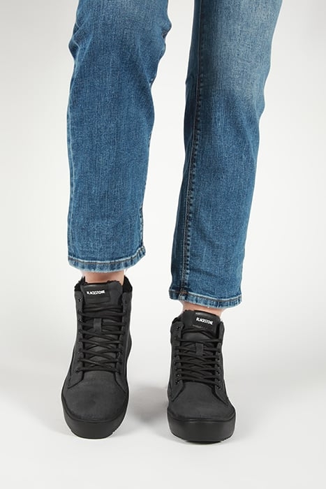 BLACKSTONE - SOLEY - YL65 BLACK - SNEAKER (HIGH) 4