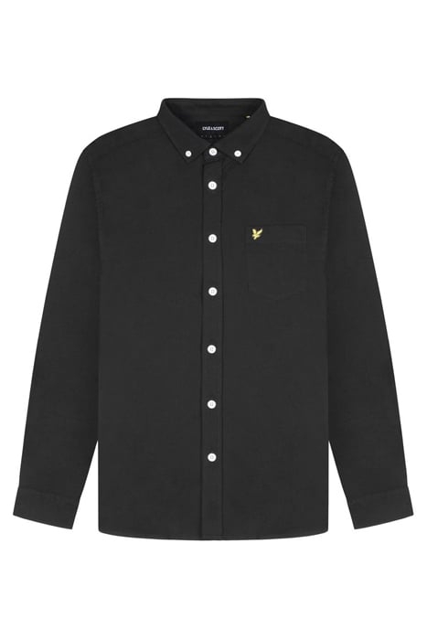 REGULAR FIT LIGHT WEIGHT OXFORD SHIRT JET BLACK 4