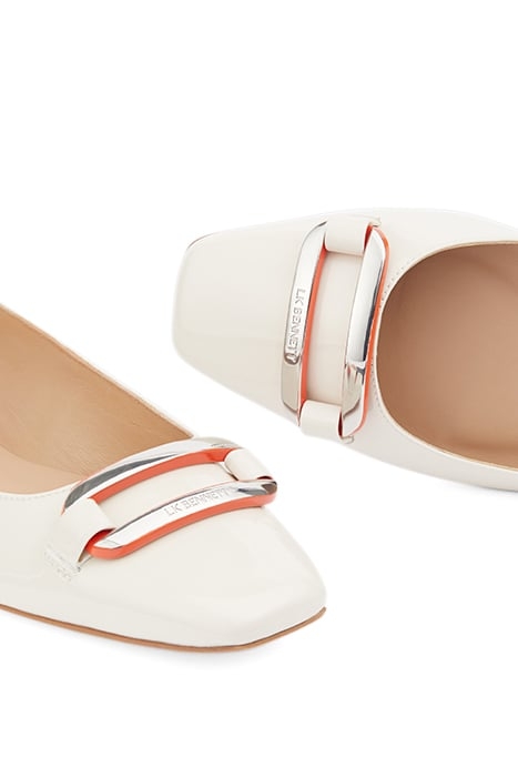 CAYDEN SQUARE BALLERINA SHOES CREAM 3