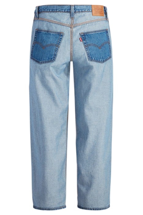 REVERSIBLE FLARED JEANS BLUE 7