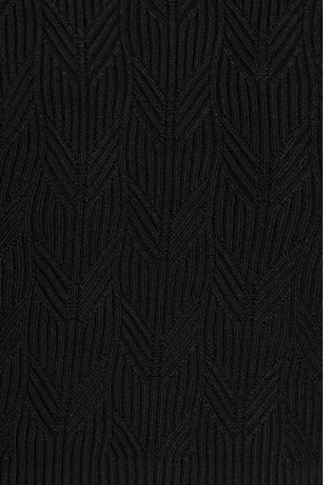 ARLET SWEATER TOP JET BLACK KNITTED 5