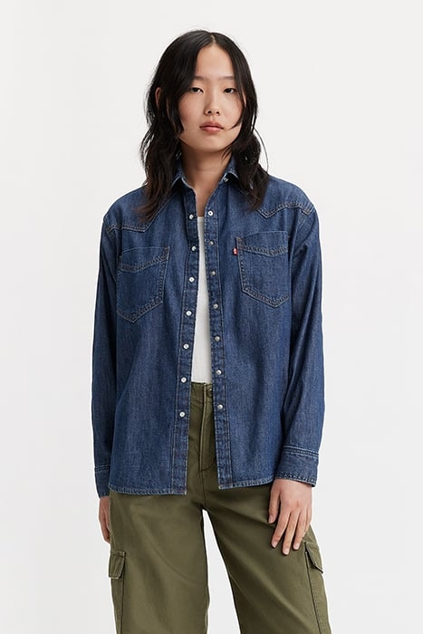 DONOVAN BUTTON-DOWN SHIRT BLUE 1