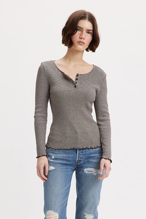 DRY LONG-SLEEVED TOP BEIGE 1