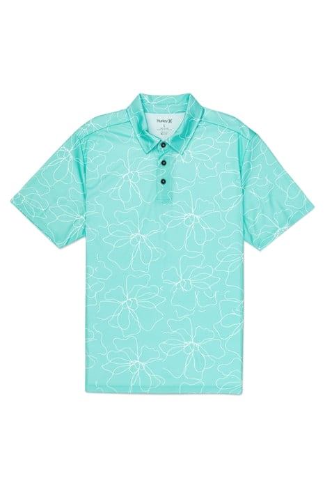 H2O-DRI ACE FIESTA MESH POLO SHORT SLEEVE TROPICAL MIST 3 3