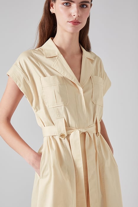 DR IVY UTILITY DRESS ECRU 6
