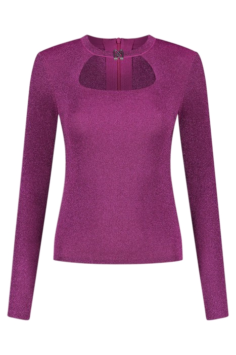 GUUSJE SPARKLE TOP MAGENTA 2