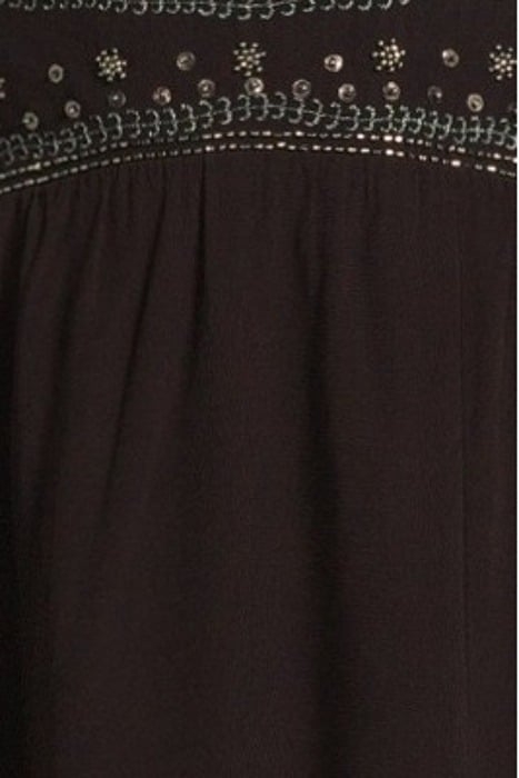 NIROKA EMBELLISHED SKIRT DARK GRAPE 5