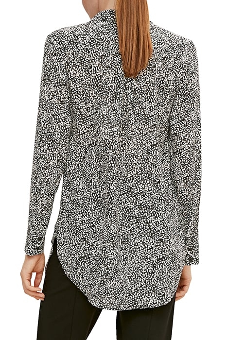 COMMA BLOUSES GREY/BLACK 2