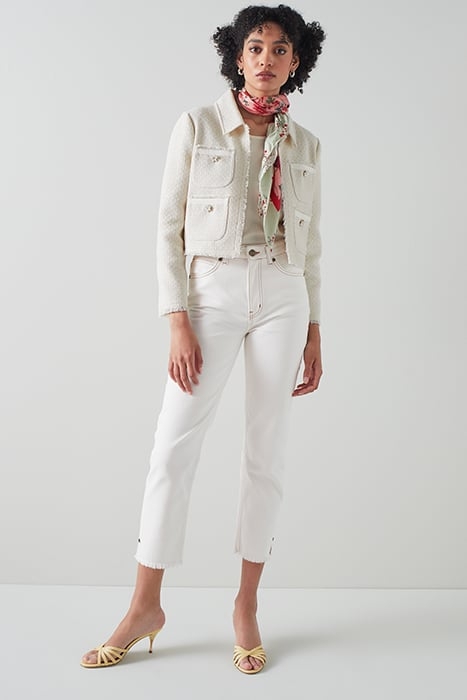 JK ADA METALLIC TWEED AND CREAM 2