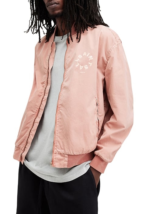 TIERRA FADED BOMBER BRAMBLE PINK 5