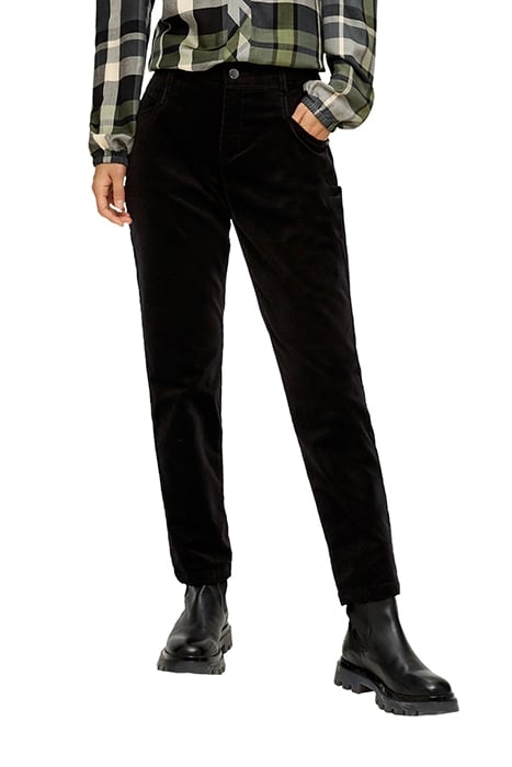 S.OLIVER PANTS BLACK 1