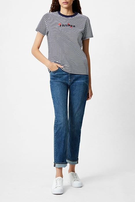FC FRAISES STRIPE TEE MARINE 2