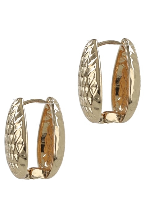 FLOWER OF LIFE STUDS GOLD 2