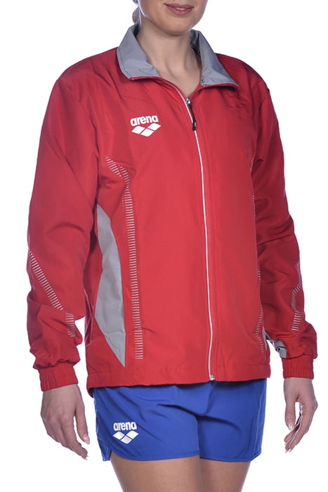 TL WARM UP JACKET RED-GREY 3