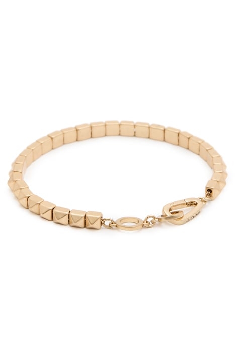 KAY STUD BRACELET WARM BRASS 3