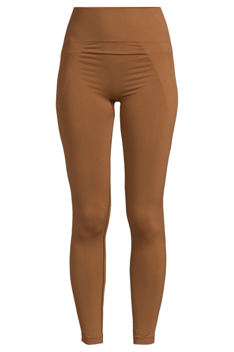 HIGH SEAMLESS LEGGINGS CARAMEL BR 3