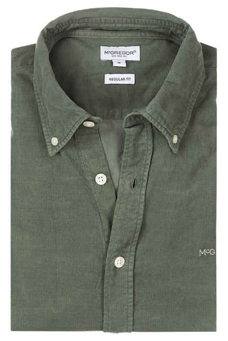 CORDUROY SHIRT GMD DARK SAGE 3