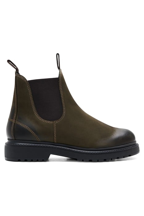 PENSTON WATER REPELLENT NUBUCK DARK GREEN 2