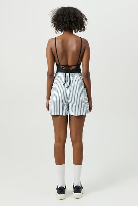 MATEO SHORTS WHITE/BLUE STRIPES 5