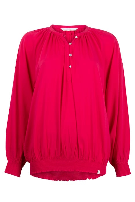 BLOUSE LIMA SOLID MAGENTA ROSE 1