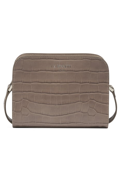 SH MARIE CROC EFFECT TAUPE 1