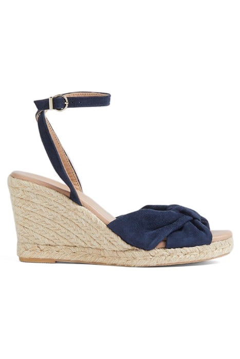 ANGELA WEDGE ESPADRILLES NAVY 1