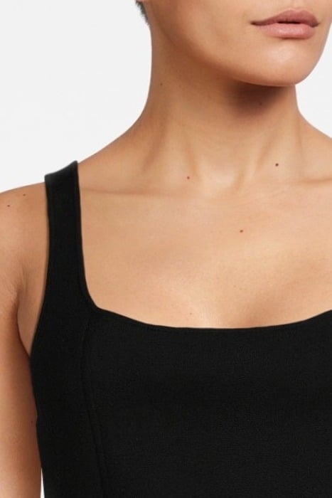 KNITTED CORSET BLACK 4