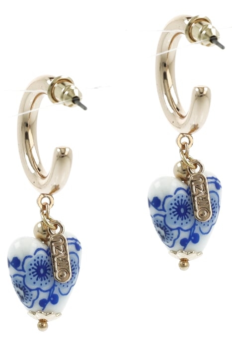 DELFT BLUE EARRINGS WHITE AND BLUE 3