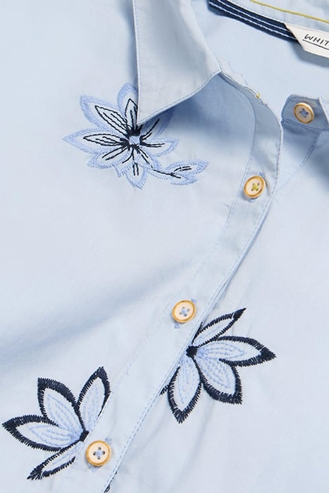 SOPHIE EMBROIDERED SHIRT BLUE 4