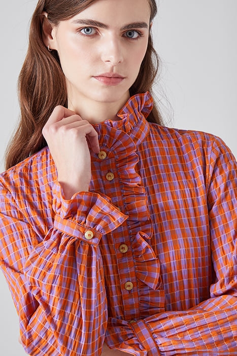 CAMILLE ORANGE BLOUS ORANGE 4