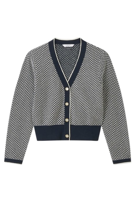 HONEY - CARDIGAN NAVY/IVORY 3