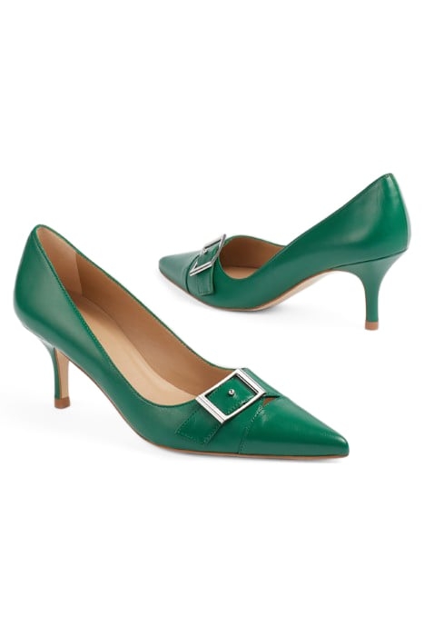 BILLIE CURVED PUMP GREEN 3
