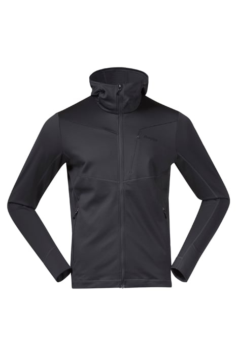 SKALAND HOOD JACKET SOLID DARK GREY 3