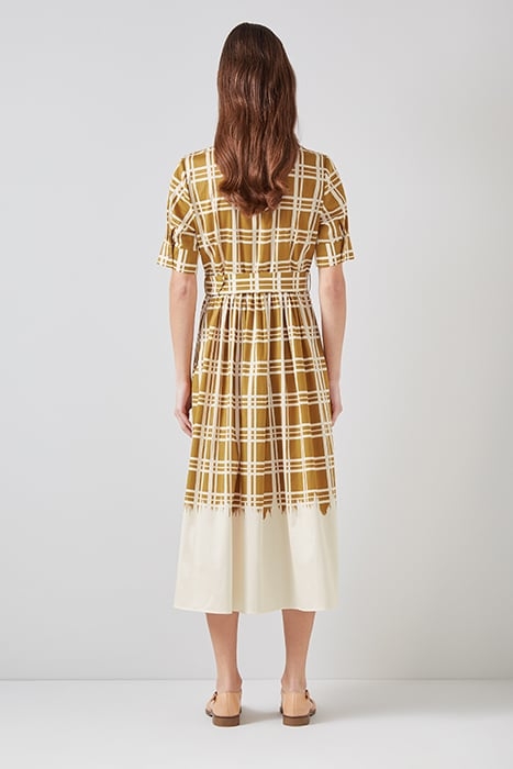 DORA DIP SHIRT DRESS MULTICOLOR 2