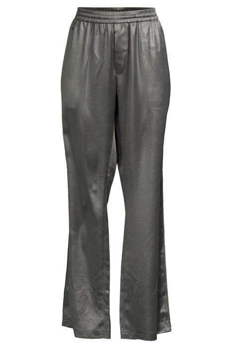 SHINY DRAPEY TRACKPANTS SAGE 3