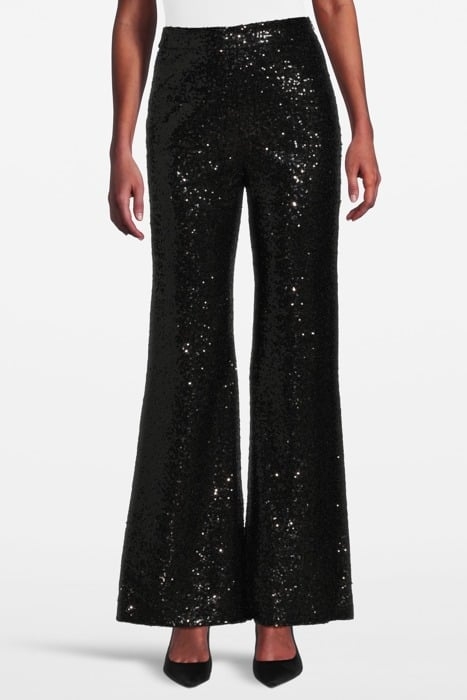 STEVIE SEQUIN TROUSER ASH GREY 1